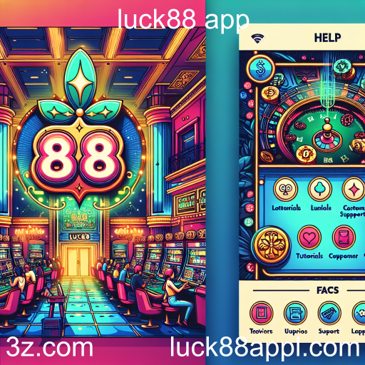 Explorando a Categoria de Ajuda no Luck88 App