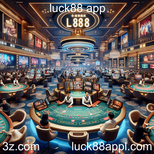 Descubra a Emoção do Cassino Ao Vivo no Luck88 App
